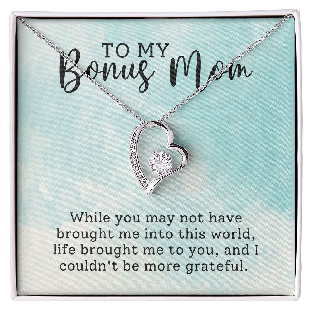Step mom son - Forever Love Necklace For Second Mom – KindPaw Online