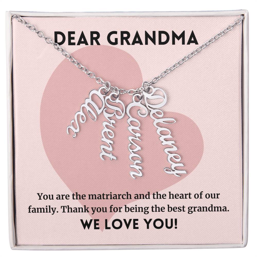 Matriarch Of The Family, To Grandma Gift, Custom Multi Grandchildren N –  Missamé