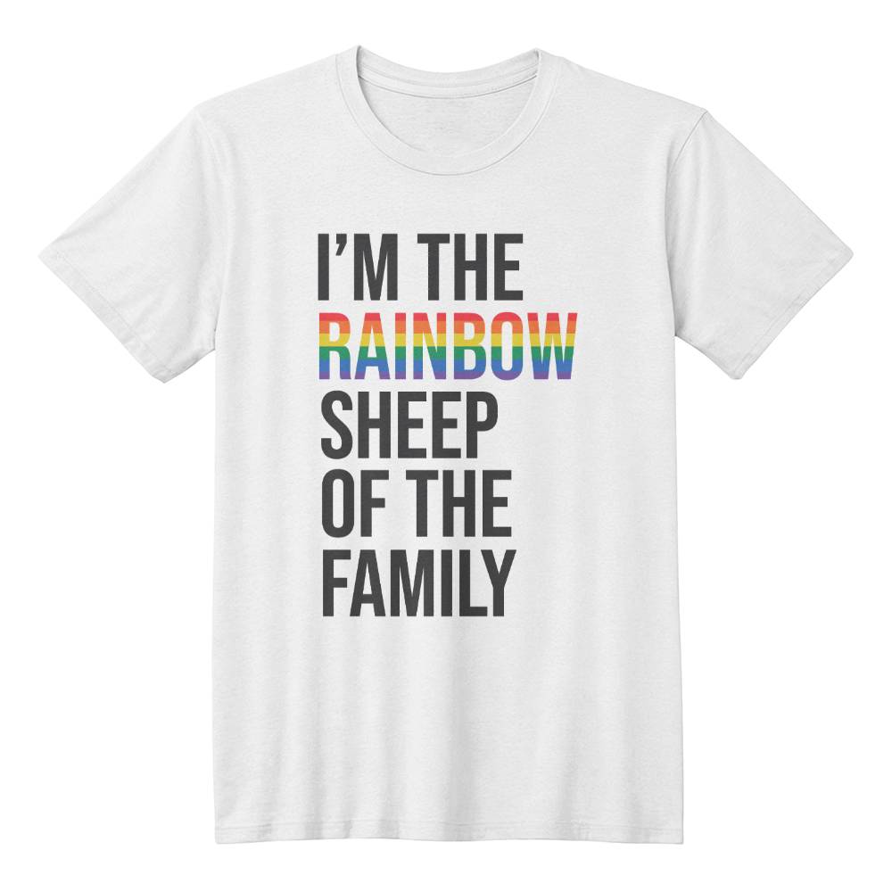 I'm the Rainbow Sheep of the Family LGBTQ Gay Pride Unisex T-shirt