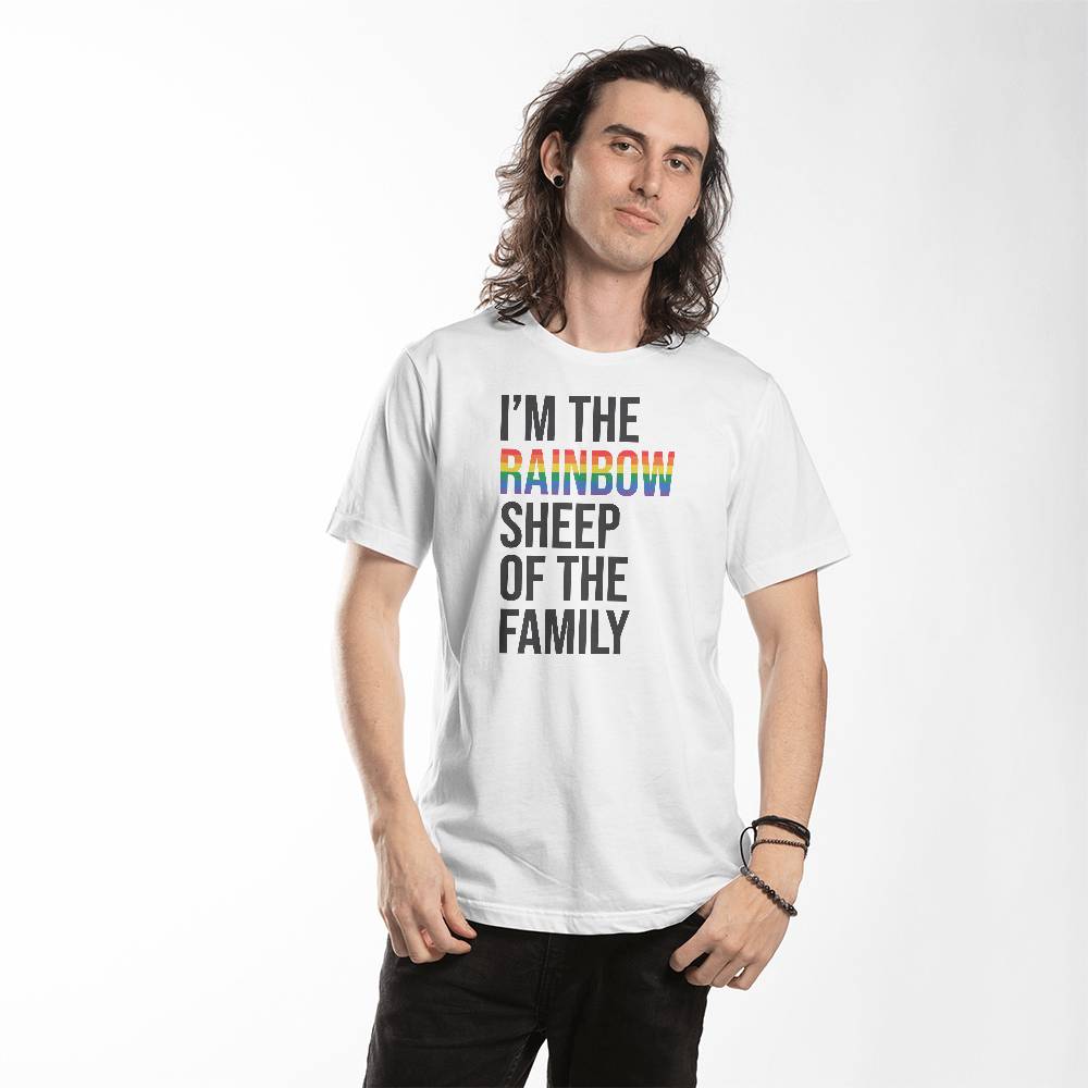 I'm the Rainbow Sheep of the Family LGBTQ Gay Pride Unisex T-shirt