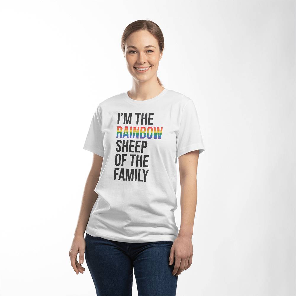 I'm the Rainbow Sheep of the Family LGBTQ Gay Pride Unisex T-shirt