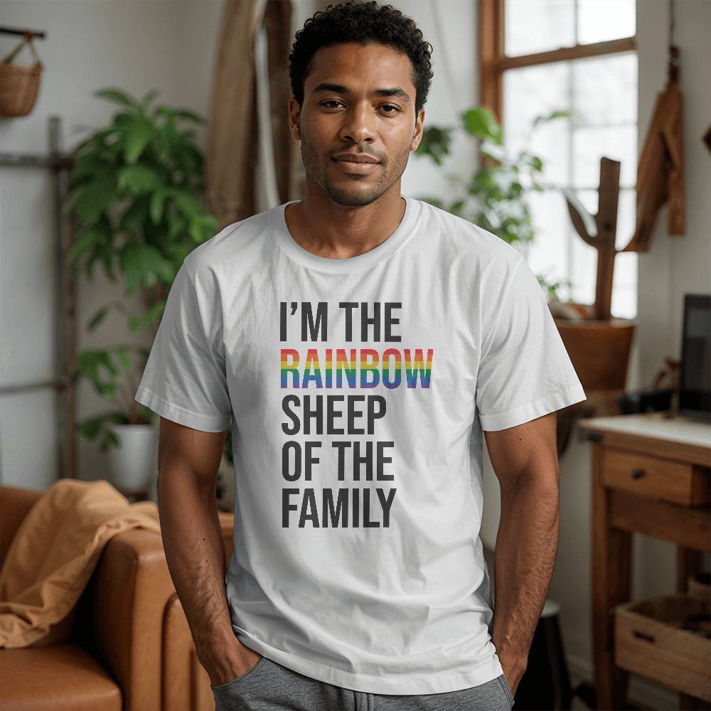 I'm the Rainbow Sheep of the Family LGBTQ Gay Pride Unisex T-shirt