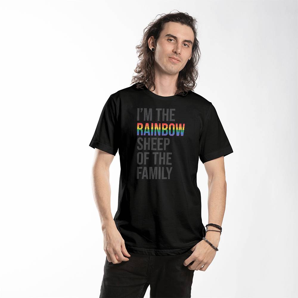 I'm the Rainbow Sheep of the Family LGBTQ Gay Pride Unisex T-shirt