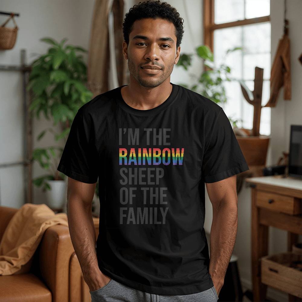 I'm the Rainbow Sheep of the Family LGBTQ Gay Pride Unisex T-shirt