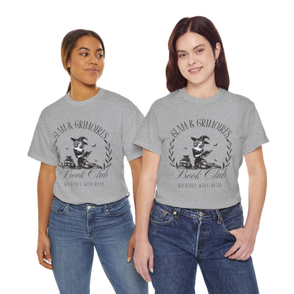 Halloween Bookish Witch, Glam & Grimoires Wicked Book Club Shirt