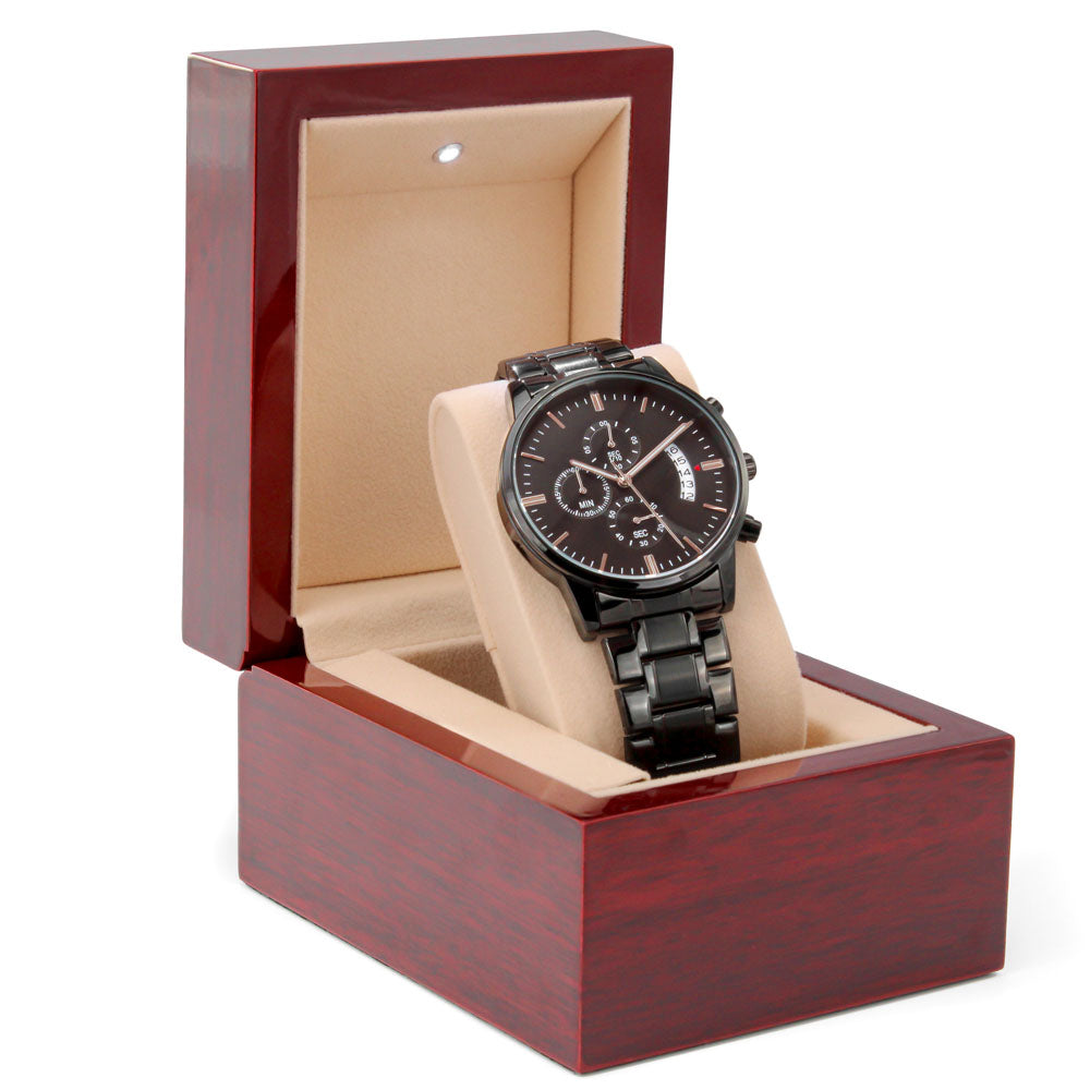 Amazon.com: Men's Openwork Watch With Special Message Card for My Husband,  Romantic Gift for Boyfriend, Happy Patricks Day for My Soulmate Birthday  Gift for Him, Valentine's Day Gift : Clothing, Shoes &