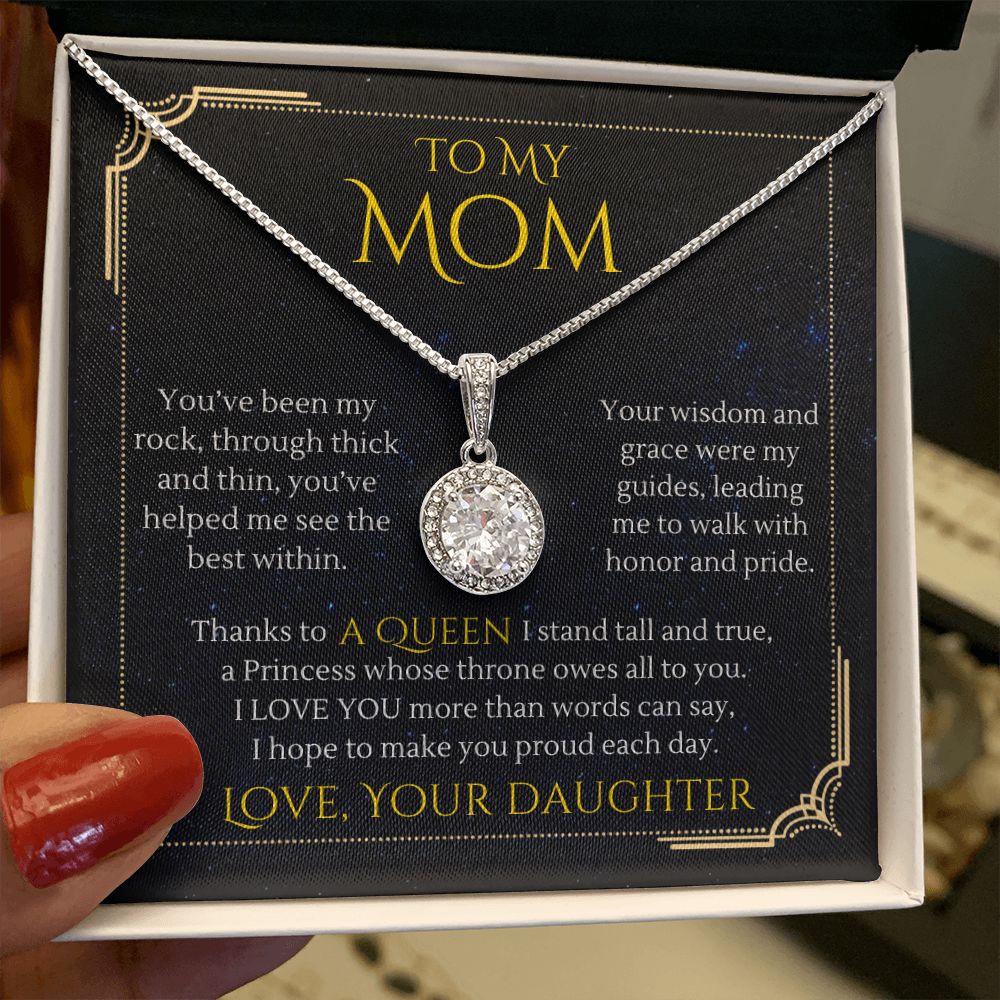 To My Mom | Thank You - Love Knot Necklace – MadisonMadeGifts