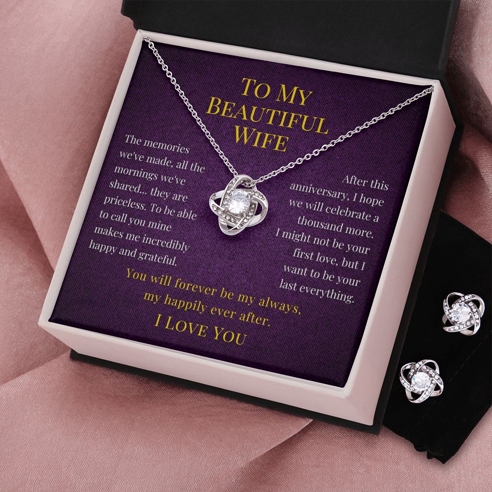 To my beautiful wife necklace sales